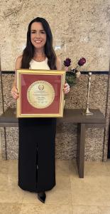 Vanja Keindl wins prestigious award for promoting women’s entrepreneurship
