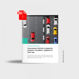 Cover, Autonomous Vehicles Competitor Analysis