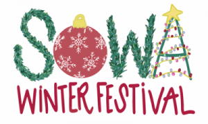 2024 red and green SoWa Winter Festival logo