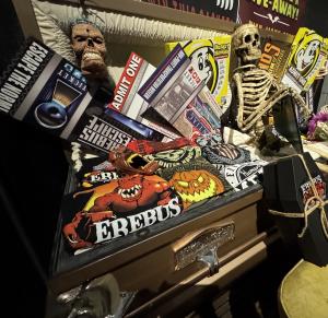 Erebus Haunted Attraction is giving away a full-sized casket filled with prizes and SWAG to celebrate its 25th anniversary.