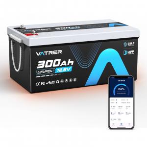 Vatrer Power 12v 300ah self-heating