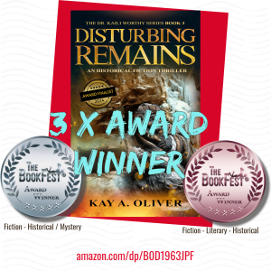 Award-Winning Novel Disturbing Remains by Kay A. Oliver