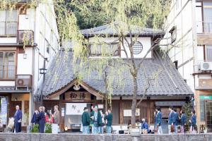 Strolling the town in Kinosaki Onsen