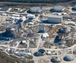 VC Summer close up AP1000 reactors