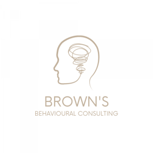 "Brown’s Behavioral Consulting founder Christian R. Brown speaks at a community event, discussing innovative mental health support programs."  "Therapist at Brown’s Behavioral Consulting conducts a session with a young client, focusing on culturally respo