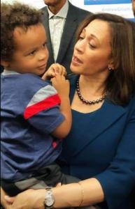 Ethan and Vice President Kamala Harris