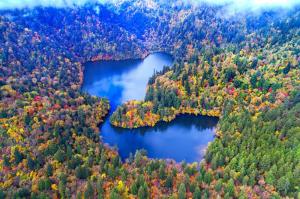 Autumn Scenery at Jiawuhai