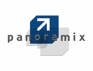 Panoramix 3.x blue logo, registered