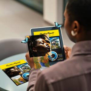 Design Agency makes augmented reality marketing materials