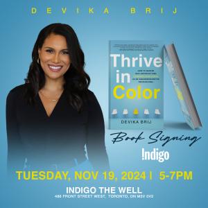 Devika Toronto Book Signing