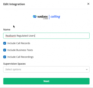 Theta Lake & Cisco Webex Calling
