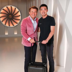 Robert Herjavec from Shark Tank with TernX Cofounder Tack Lee