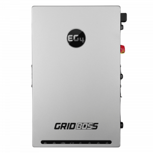 Front view of the EG4 GridBOSS, featuring a compact design for efficient power management in homes and small businesses.