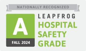 Leapfrog "A" Safety Grade Badge