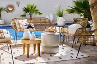 Rattan Benches and Chairs