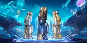 2025 TITAN Innovation Awards Statuettes - Platinum, Gold & Silver