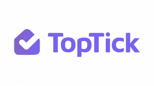 TopTick Purple Logo with Checkmark