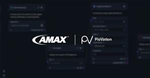 AMAX and PioVation Partner