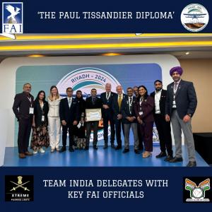 INDIAN DELEGATION SHINES AT FAI ANNUAL CONFERENCE