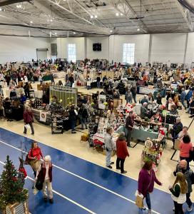 A view of part of the Holiday Market in 2023