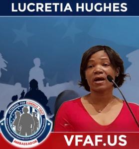 Lucretia VFAF.US Ambassador