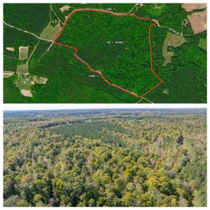 3,300' +/- of frontage on Lee's Mill Rd. & 2,000' +/- of frontage on Sheltons Rd. (For GPS purposes ONLY, the property is adjacent to 2784 Lee's Mill Rd.).  Property is completely wooded w/select cut done in 2001.  Property borders the Middle Meherrin River