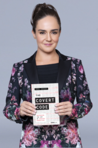 Author Anna Covert with The Covert Code