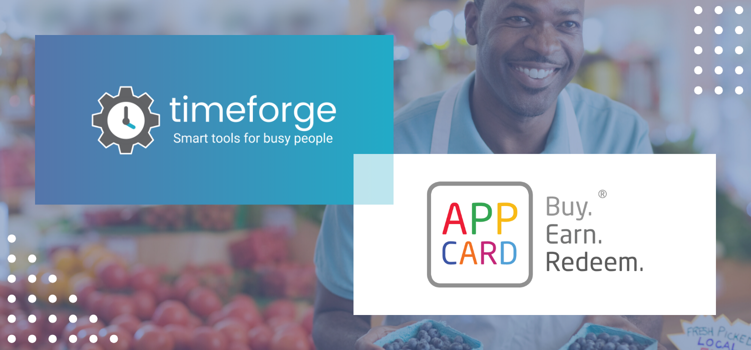 TimeForge Partners with AppCard to Automate Employee Discount ...