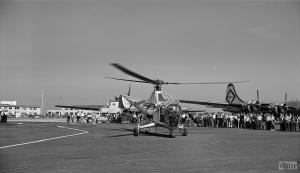 Leo J. Kohn Photography Collection, #969 Sikorsky R-5D, 4346610. 1947. Photo by Larkins.