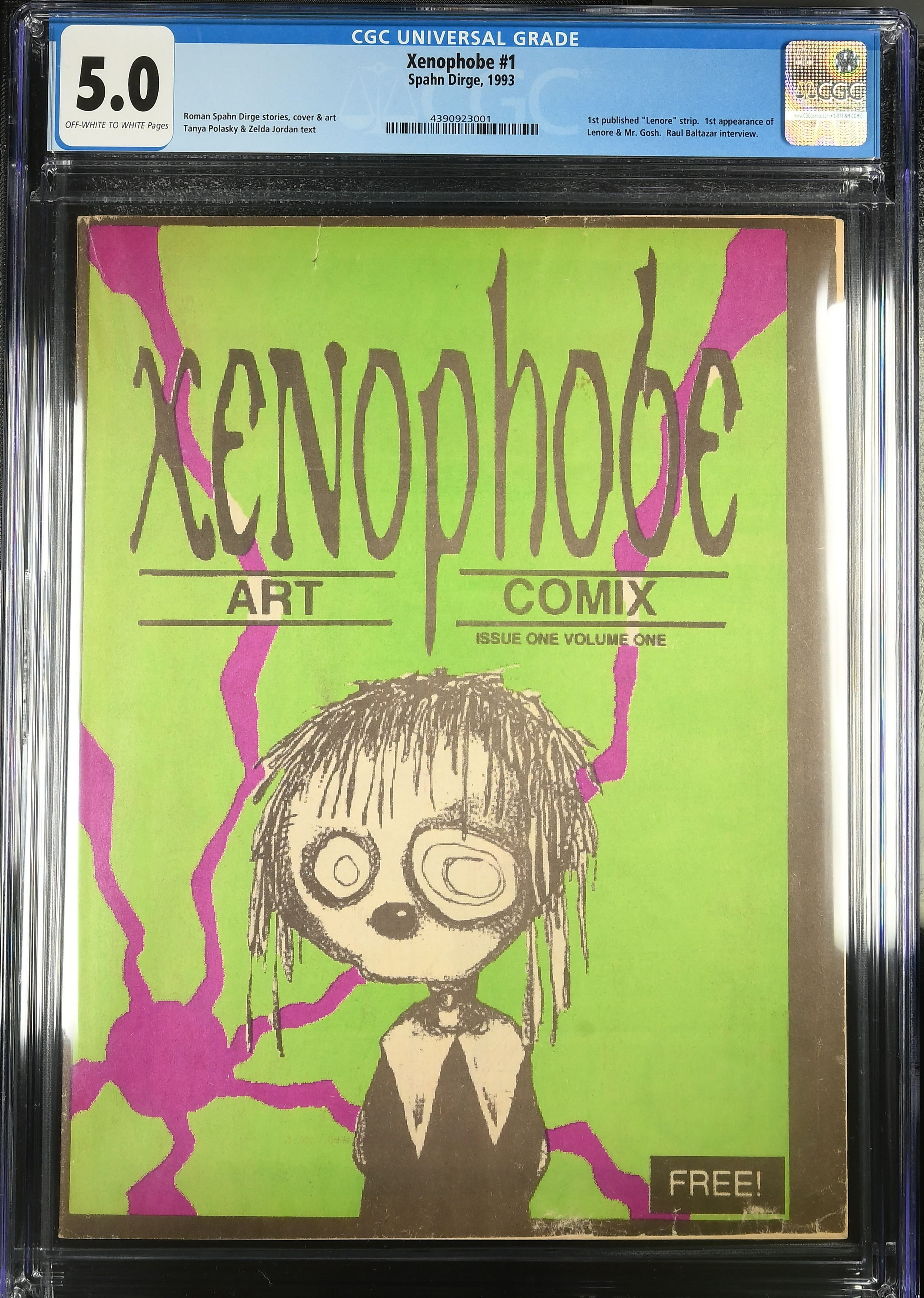 海外コミック　Lenore フィギュア　レア　ホラー Historic Auction: Rare Debut Of Lenore, the Cute Little Dead