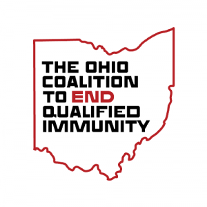 The Ohio Coalition To End Qualified Immunity Logo