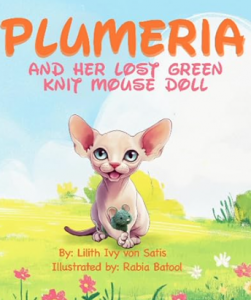 Plumeria And Her Lost Green Knit Mouse Doll