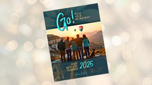 Cover of "Go! Rock Your Retirement: Your Best Life Planner 2025"