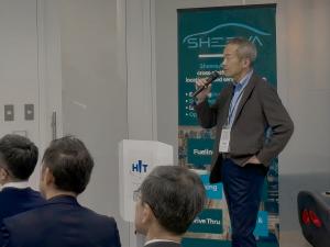 Hagiwara Electronics, Co. Ltd. President Takeshi Soejima at Sheeva Partners Day #2 in Tokyo