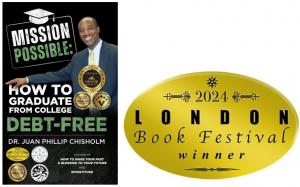 Mission Possible Book Cover and London Book Festival Winner Award