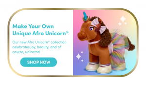 Unique Afro Unicorn® Plush 