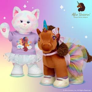 Unique Afro Unicorn® Plush Build-A-Bear Collaboration