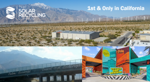 Located in the Palm Springs, CA area to recycle solar panels