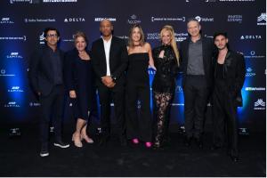 Marcelo Goulart, Lourdes Castillo, Calvin Cooper, Sofia Victoria de la Pena,  Consuelo Vanderbilt Costin, Keith Diamond, Samuel Schler (Photography credit: PMC / Sean Zanni)