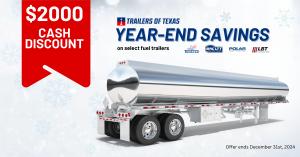 Save $2000 cash on your next purchase. Say goodbye to 2024 with the best deal of the year!