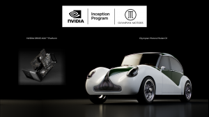 NVIDIA DRIVE AGX -- Olympian Motors Model O1