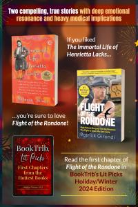 BookTrib Lit Picks - Flight of the Rondone by Patrick Girondi; Cover photography (Flight of the Rondone) by Megan Euker