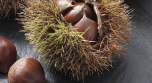 Chestnuts are a key ingredient for Mont Blanc desserts.