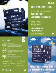 Jolly: Elderberry Nighttime Sleep Gummies, self care matters.