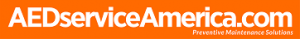 AED SERVICE AMERICA logo AED preventive maintenance solutions