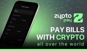 Pay Bills with Crypto All Over The World with Zypto