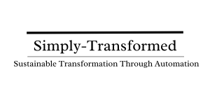 Simply-Transformed Logo Long White Background Black Letters