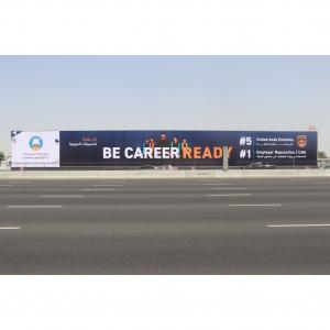 Ajman University’s award-winning campaign, centered around the “Be Career Ready” message, stood out for its focus on employability and aligning with industry demands.