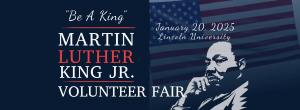 "Be a King" Volunteer Fair