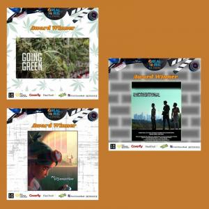 Film Festival Award Winners ("Going Green", "re:connection", "Unconditional")